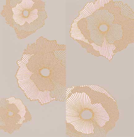 Панно Mono Golden flowers 60х60 (компл. из 2 шт) Панно Mono Golden flowers 60х60 (компл. из 2 шт)