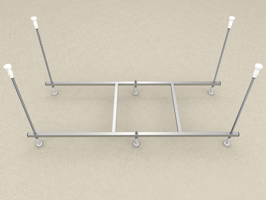 Сборный каркас к ванне Мия 140см (шпильки) Сборный каркас к ванне Мия 140см (шпильки)