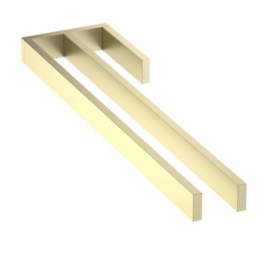 Полотенцедержатель двойной Timo Petruma 15252/17 золото матовое Полотенцедержатель двойной Timo Petruma 15252/17 золото матовое