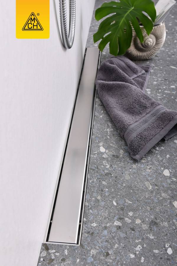 Душевой лоток 35 см Creto Uni CRE-350 UH с решеткой, хром Душевой лоток 35 см Creto Uni CRE-350 UH с решеткой, хром