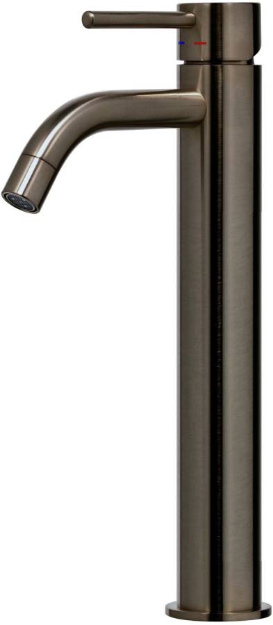 Смеситель для раковины Paffoni Light LIG081NKNSP никель черный брашированный Смеситель для раковины Paffoni Light LIG081NKNSP никель черный брашированный