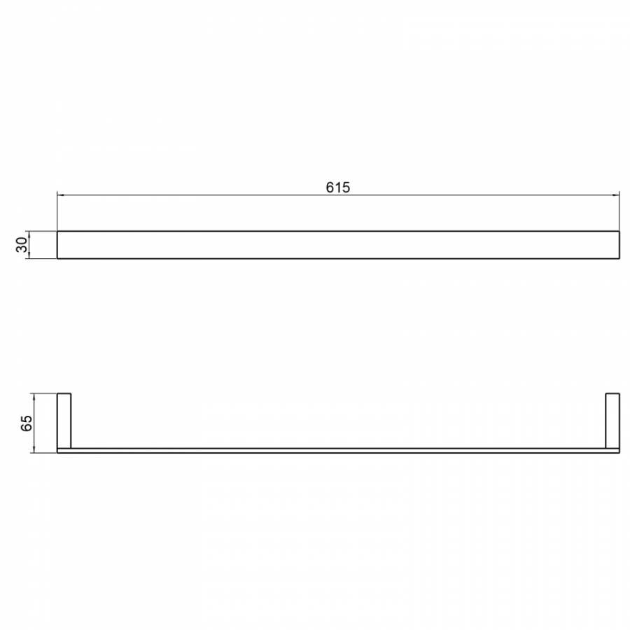 Полотенцедержатель Timo Petruma 15253/00 хром Полотенцедержатель Timo Petruma 15253/00 хром