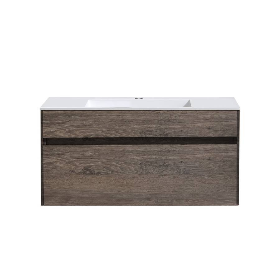 База под раковину Chiara 1000 подвесная, 1 выкатной ящик soft-close, R.Oak База под раковину Chiara 1000 подвесная, 1 выкатной ящик soft-close, R.Oak
