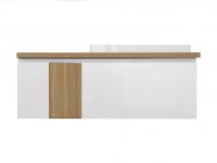 Тумба подвесная под умывальник Malibu 1400х500 левосторонняя 2 ящика со вставкой массив (ШхГхВ) 1392х476х477 Тумба подвесная под умывальник Malibu 1400х500 левосторонняя 2 ящика со вставкой массив (ШхГхВ) 1392х476х477