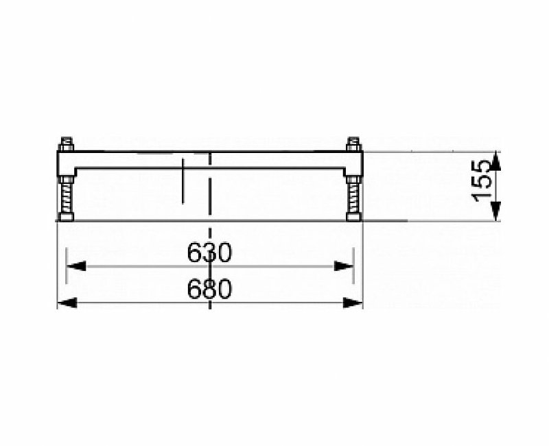 Подставка с регулируемыми опорами (ФР-00000769), шт Подставка с регулируемыми опорами (ФР-00000769), шт