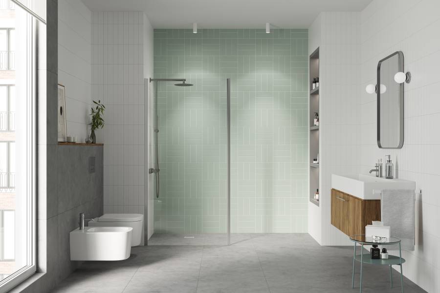 Плитка Aquarelle White 5,8х24 Плитка Aquarelle White 5,8х24