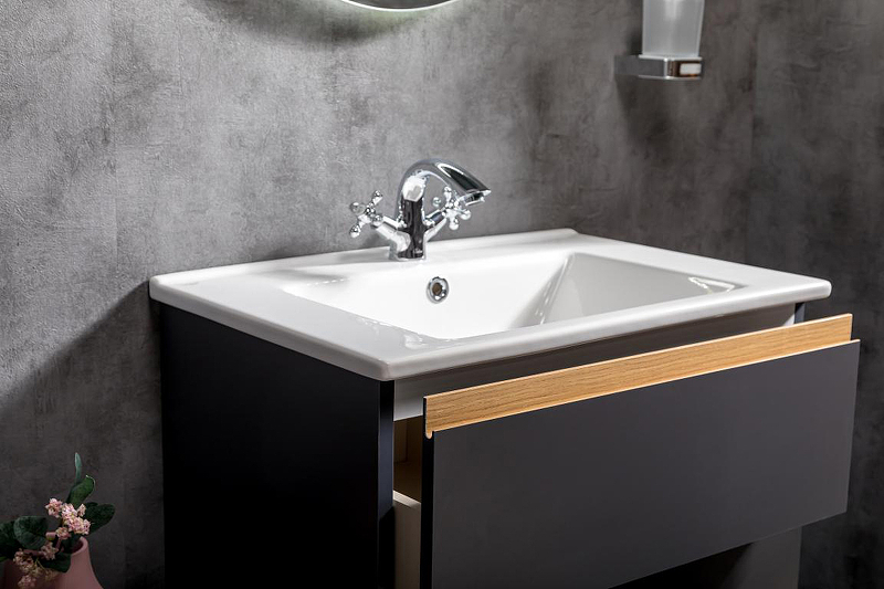 Тумба CAPOLDA 65 антрацит 849-065-A Boheme Тумба CAPOLDA 65 антрацит 849-065-A Boheme