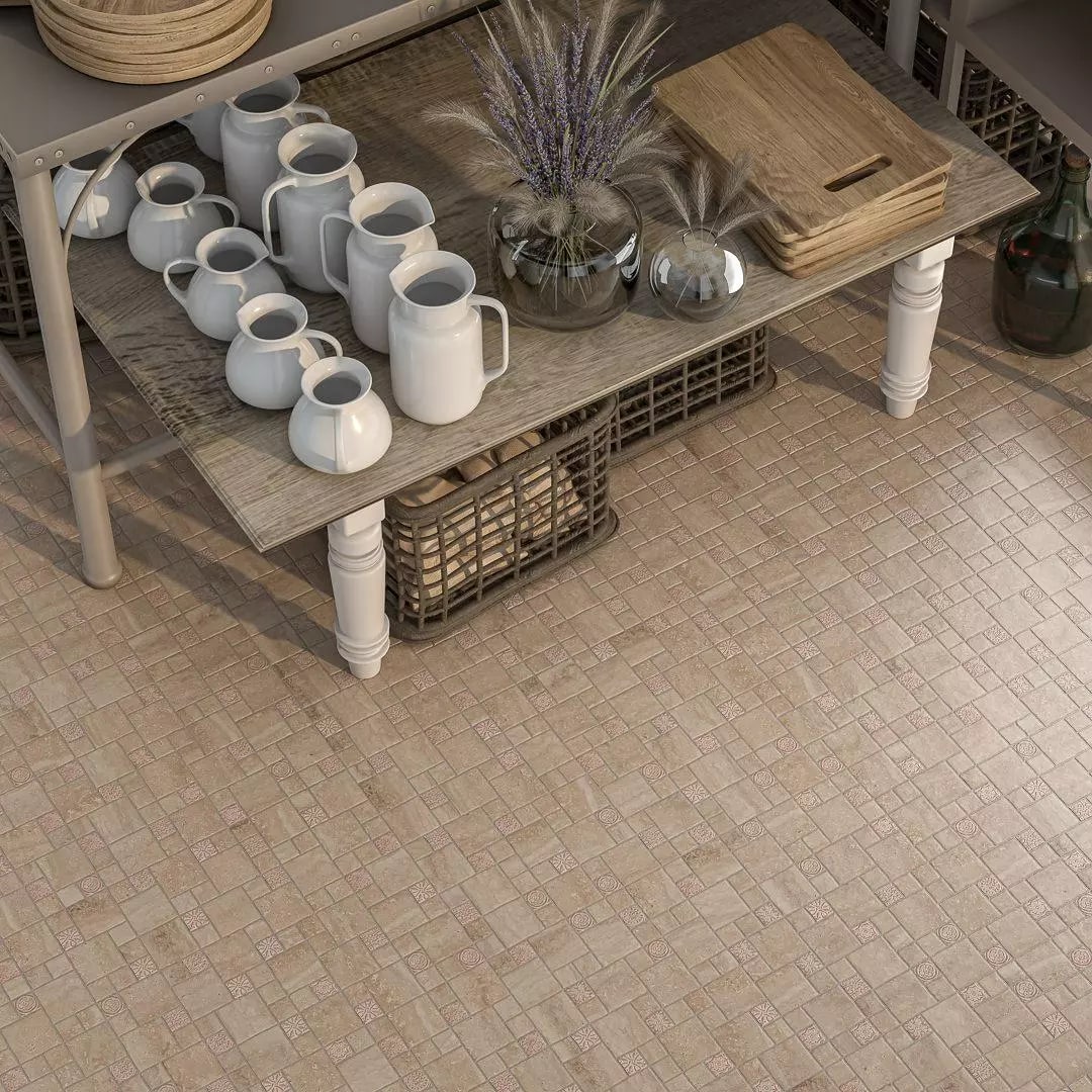 Декор 4 мозаичный MBD008 Риальто Антика бежевый матовый 30см*30см*9мм (1уп/6шт/)., шт Декор 4 мозаичный MBD008 Риальто Антика бежевый матовый 30см*30см*9мм (1уп/6шт/)., шт