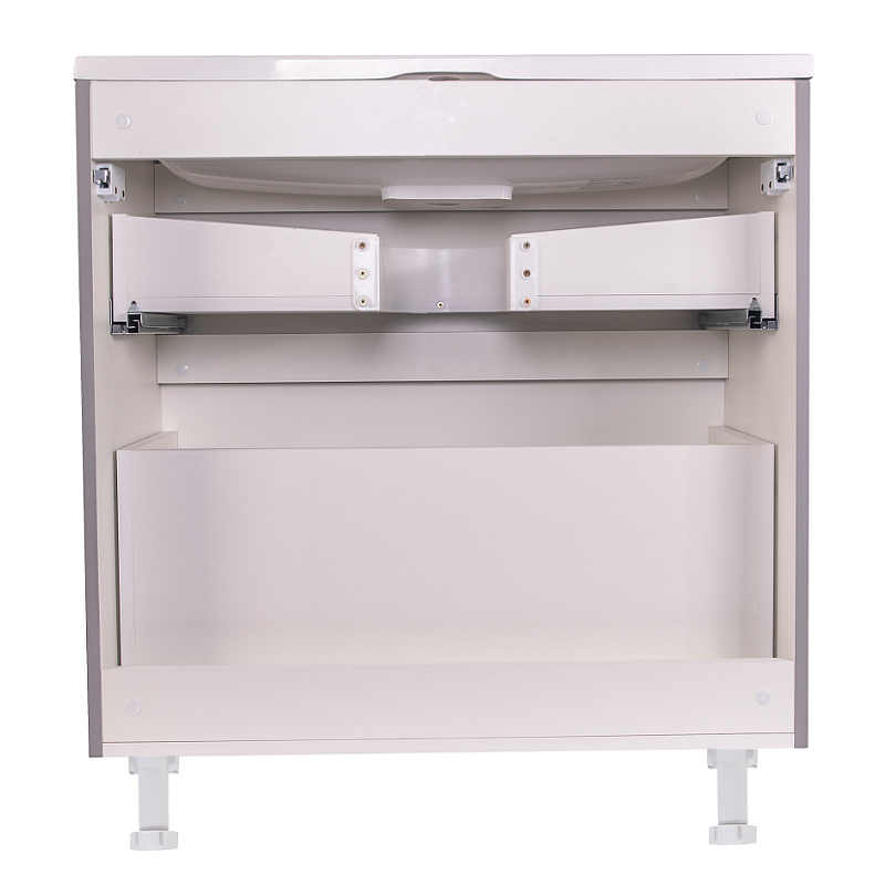 Тумба напольная Creto Oro 80 см 24-ST80-GR серый люкс Тумба напольная Creto Oro 80 см 24-ST80-GR серый люкс