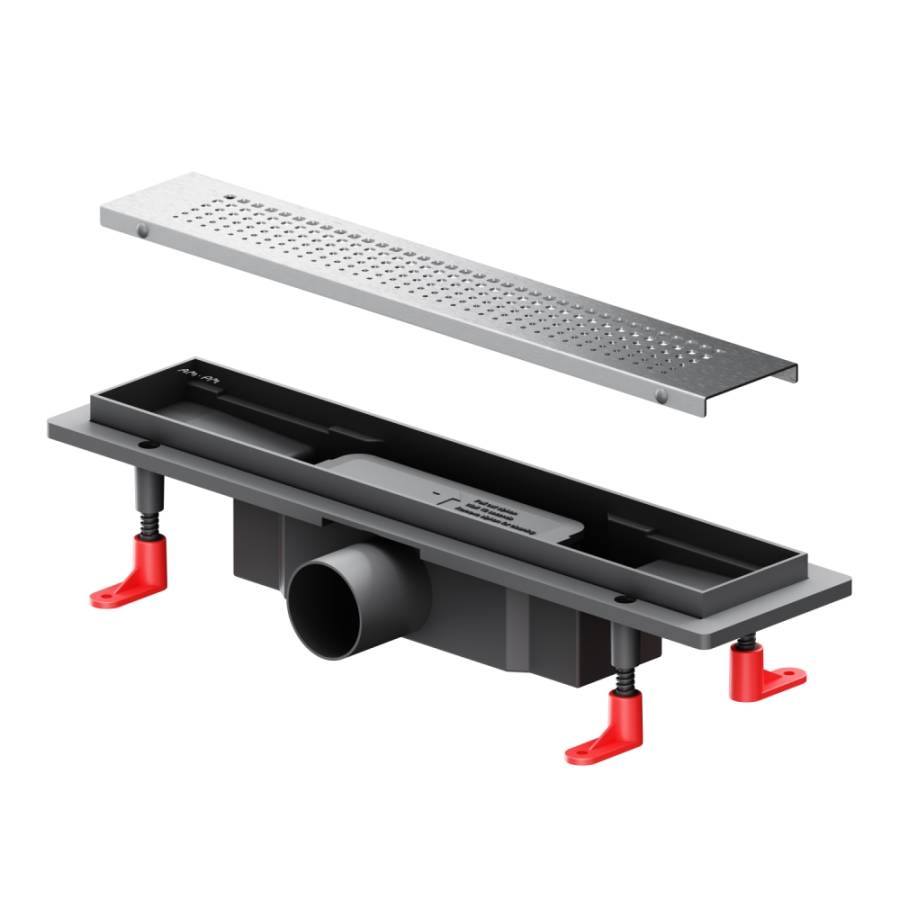 W02SC-P11-040-01SB PrimeFlow Трап для душа линейный универс затвор Cut Gradient 40см цвет сталь мат W02SC-P11-040-01SB PrimeFlow Трап для душа линейный универс затвор Cut Gradient 40см цвет сталь мат