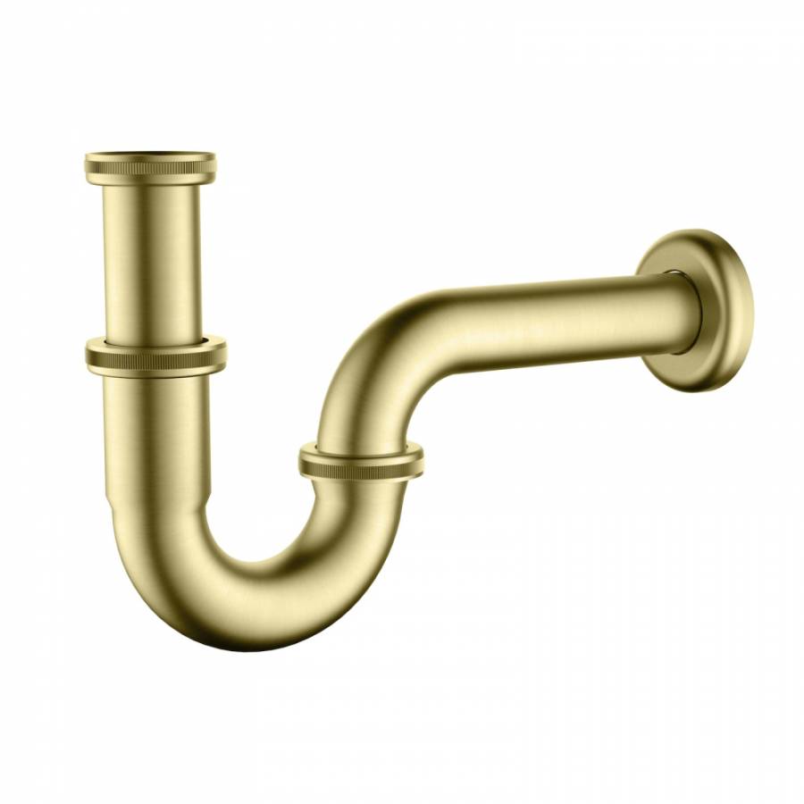 Сифон Timo 961/17L для раковины, золото матовое Сифон Timo 961/17L для раковины, золото матовое