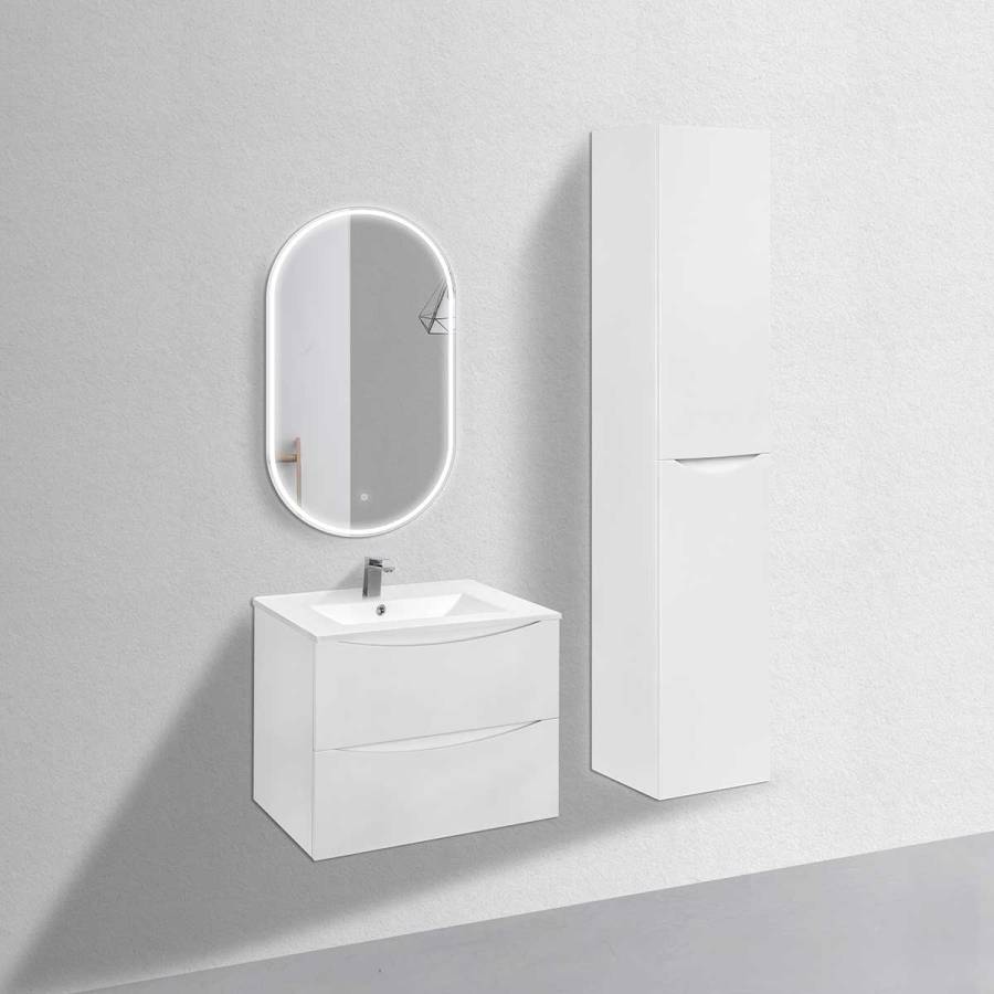 База под керамическую раковину Mia 700 подвесная, 2 выкатных ящика soft close, G.White База под керамическую раковину Mia 700 подвесная, 2 выкатных ящика soft close, G.White