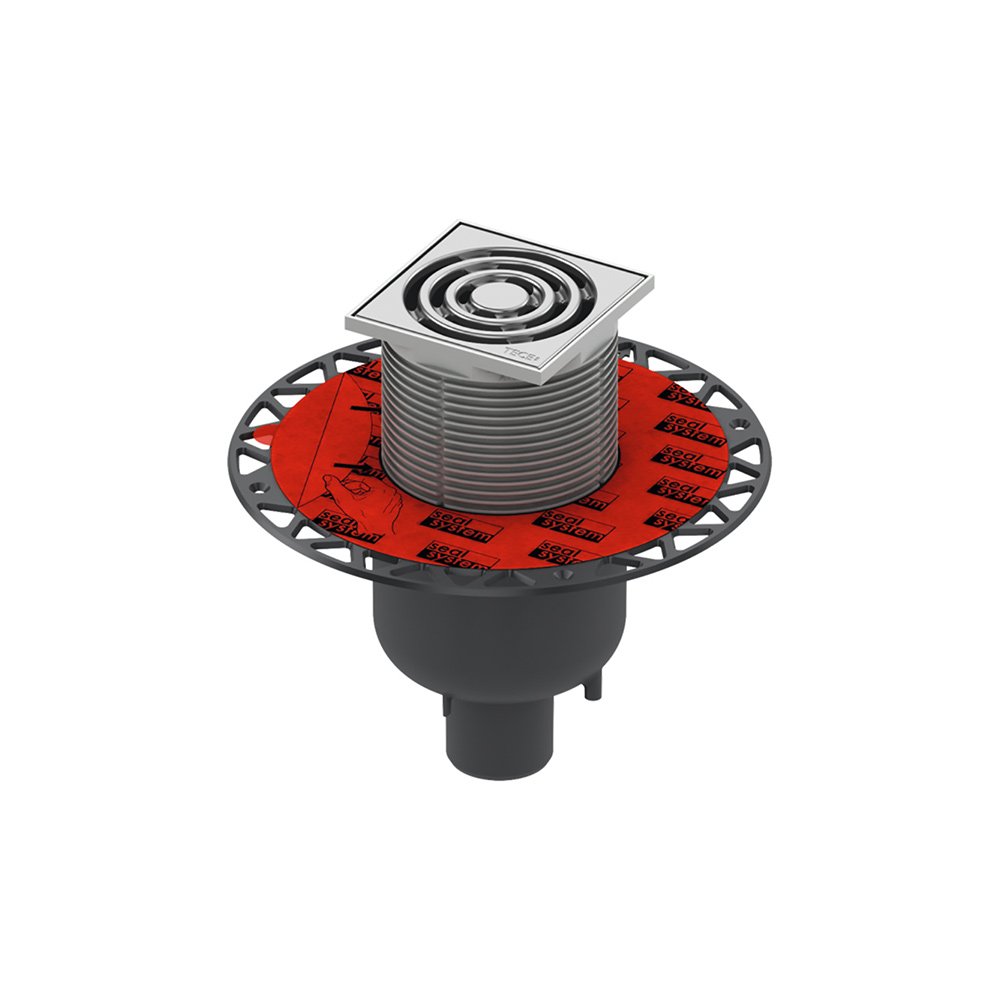 Трап дренажный TECEdrainpoint S 130, с универсальным фланцем Seal System Трап дренажный TECEdrainpoint S 130, с универсальным фланцем Seal System