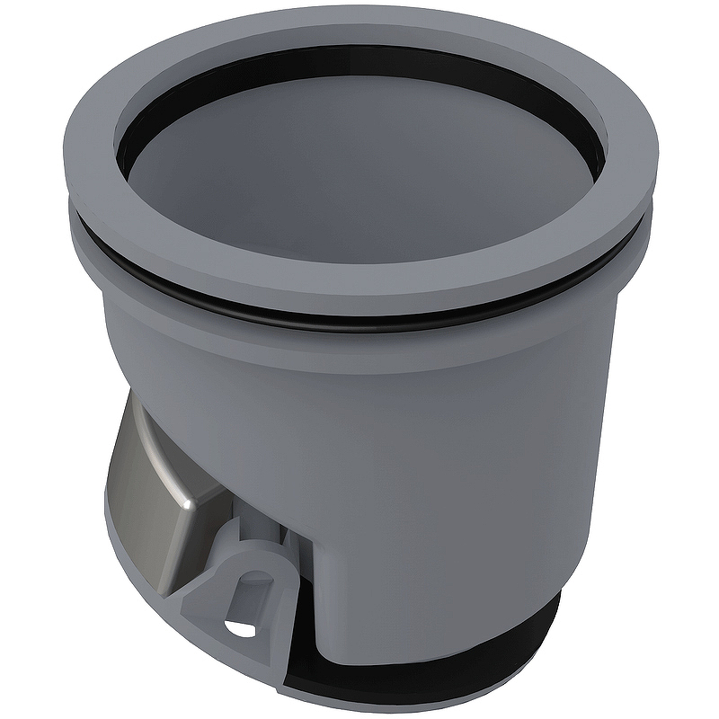 Комбинированный гидрозатвор для сифона  APZ-S9 для желоба APZ13 Комбинированный гидрозатвор для сифона  APZ-S9 для желоба APZ13