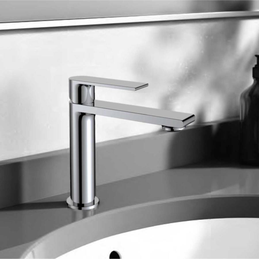 Смеситель для раковины Vogue VBF-1V1CH однорычажный, хром Смеситель для раковины Vogue VBF-1V1CH однорычажный, хром