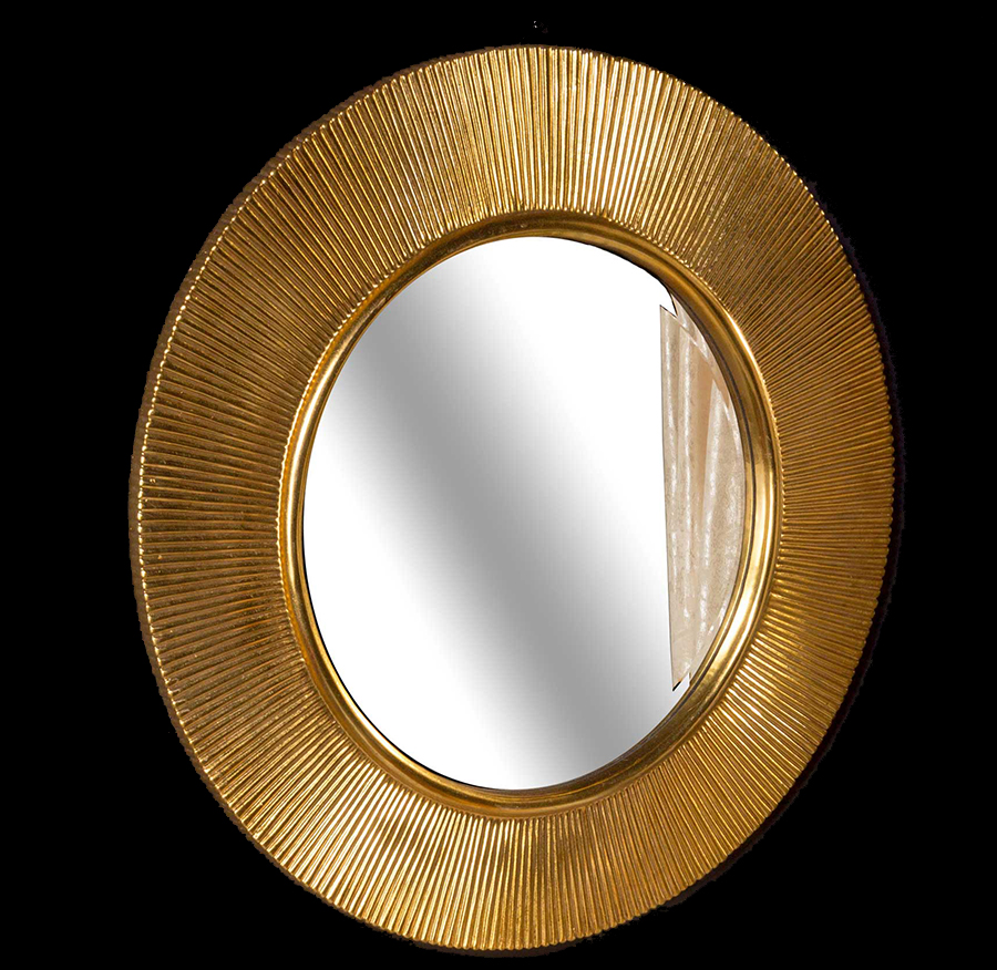 Зеркало SHINE золото d82 528-G Boheme Зеркало SHINE золото d82 528-G Boheme