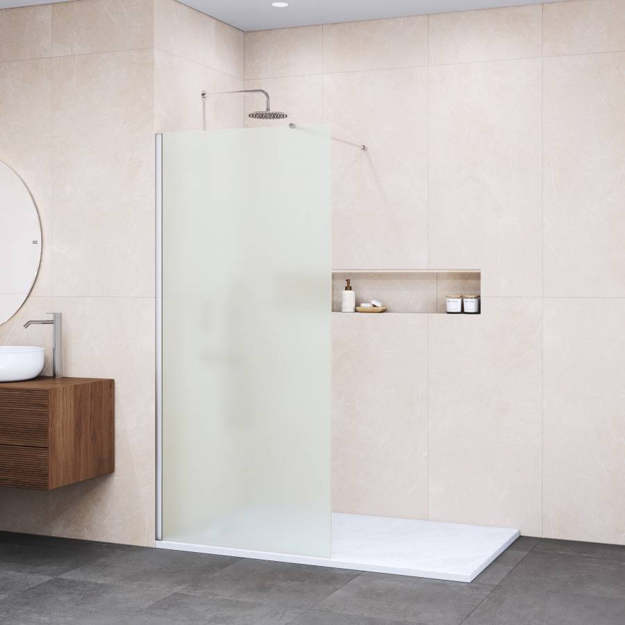 Душевая перегородка  60*195 RGW WA-002 Хром/Матовое/6 мм (590-605) (Easy) Душевая перегородка  60*195 RGW WA-002 Хром/Матовое/6 мм (590-605) (Easy)