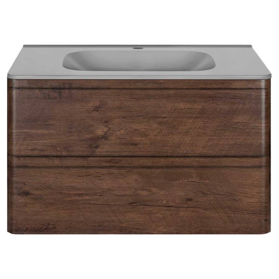 База под раковину Vico 800 подвесная, 2 выкатных ящика soft close, R.Wood База под раковину Vico 800 подвесная, 2 выкатных ящика soft close, R.Wood