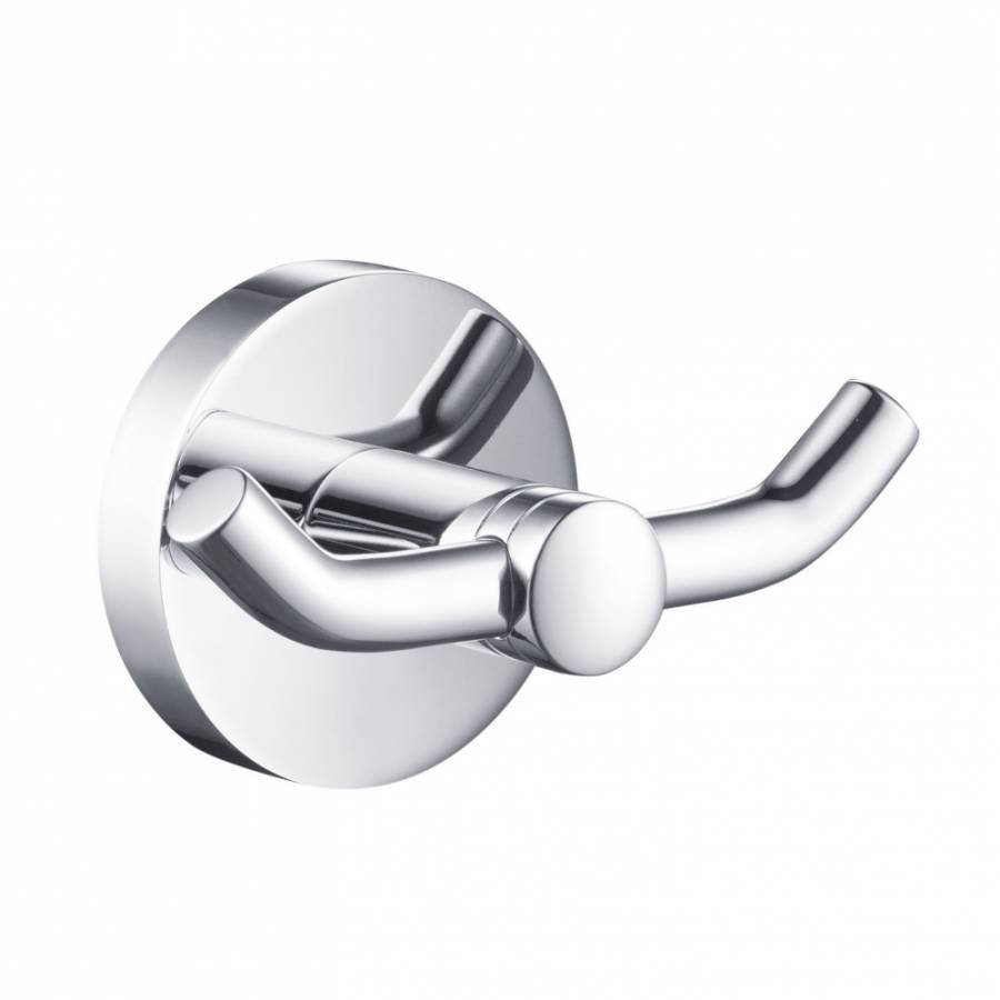 Крючок двойной Timo Saona 13012/00 хром Крючок двойной Timo Saona 13012/00 хром