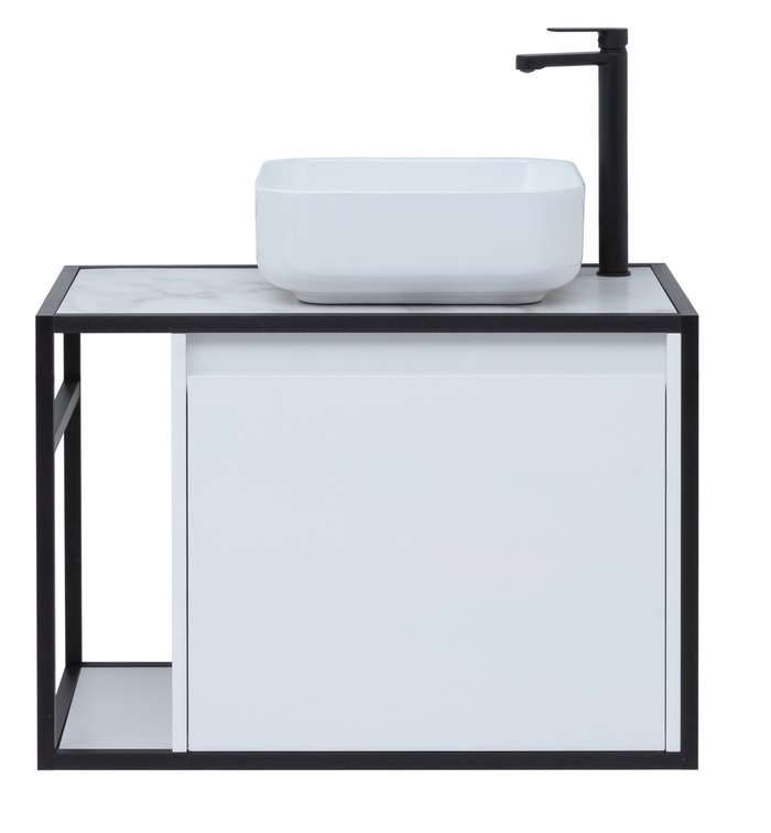 Тумба под раковину Aquanet Nova Lite Loft 75 R белый Тумба под раковину Aquanet Nova Lite Loft 75 R белый