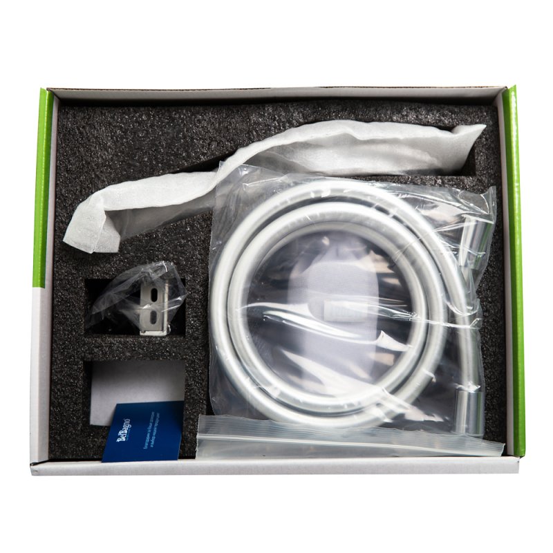 DUE Смеситель для ванны и душа в комплекте с ручным душем, шлангом и держателем, хром DUE-VASM-CRM DUE Смеситель для ванны и душа в комплекте с ручным душем, шлангом и держателем, хром DUE-VASM-CRM