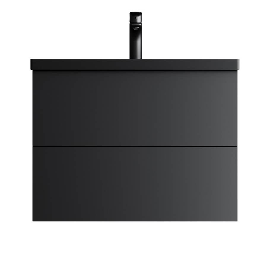 M90FHX07522BM GEM, База под раковину, подвесная, 75 см, 2 ящика push-to-open, цвет: Черный матовый M90FHX07522BM GEM, База под раковину, подвесная, 75 см, 2 ящика push-to-open, цвет: Черный матовый