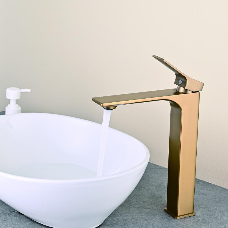 Смеситель для раковины Shevanik S61G S6111G Смеситель для раковины Shevanik S61G S6111G