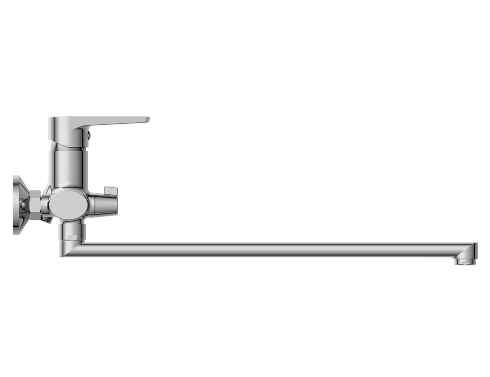 Смеситель для ванны MODUO с длинным изливом Смеситель для ванны MODUO с длинным изливом