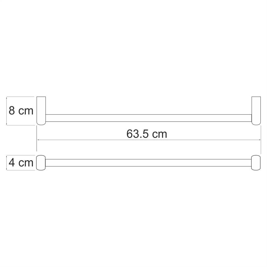 Berkel K-6830 Держатель полотенец одинарный Berkel K-6830 Держатель полотенец одинарный