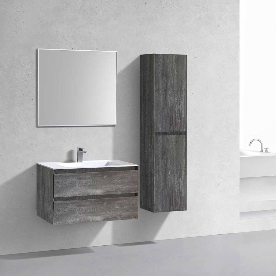 База под раковину Luka 800 подвесная, 2 выкатных ящика soft-close, G.Stone База под раковину Luka 800 подвесная, 2 выкатных ящика soft-close, G.Stone