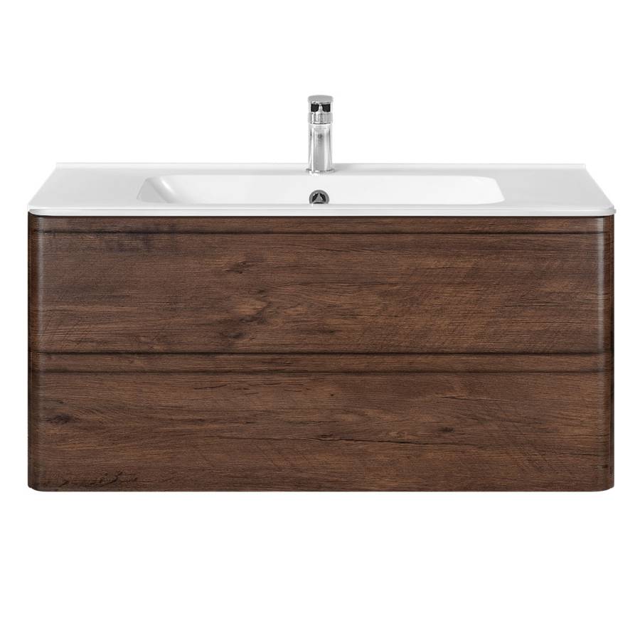 База под раковину Vico 1000 подвесная, 2 выкатных ящика soft close, R.Wood База под раковину Vico 1000 подвесная, 2 выкатных ящика soft close, R.Wood