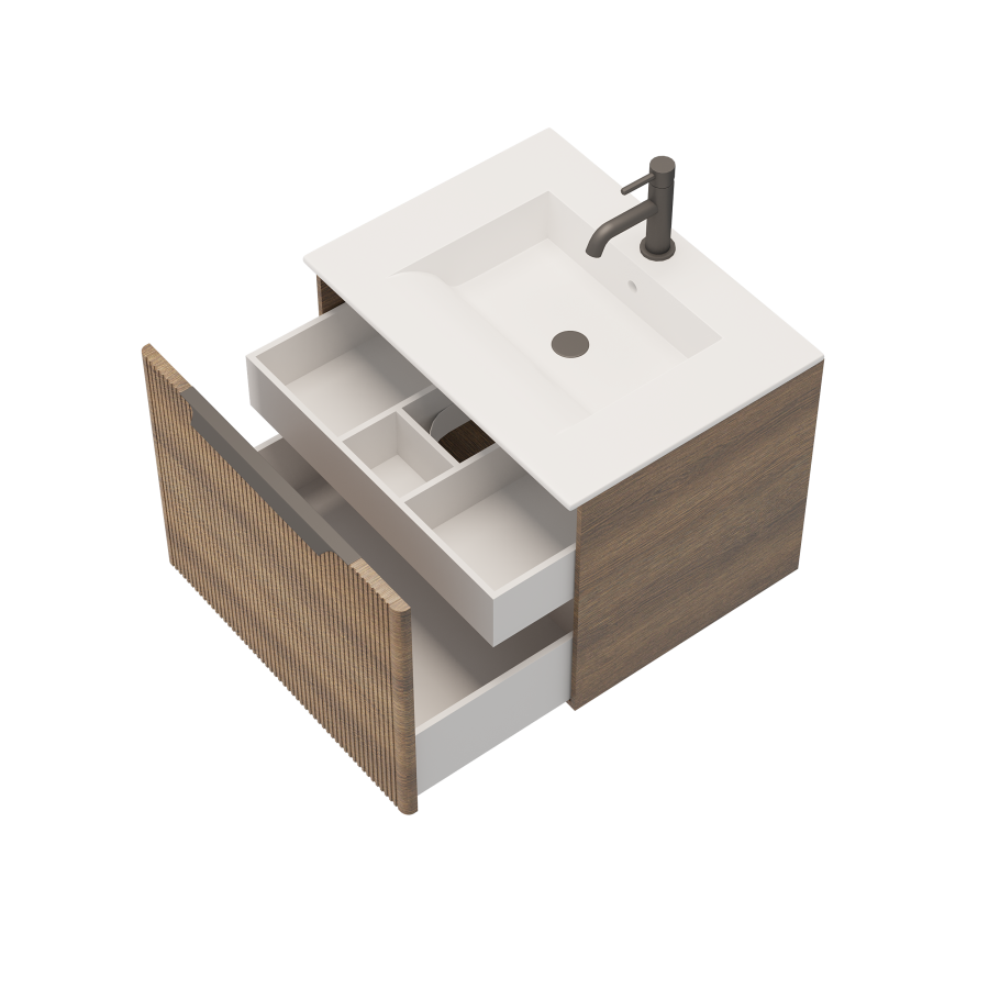 Тумба под раковину Creto Luna Wood 60 см 17-WD60 Тумба под раковину Creto Luna Wood 60 см 17-WD60