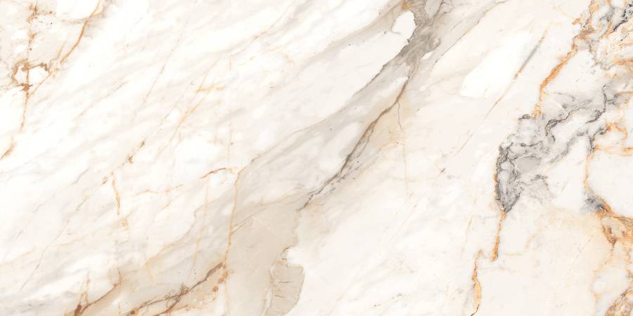 Керамогранит K16_6 Calacatta Borgini Белый (120смх60смх9,5мм) (2шт_1,44м2)  структурный, м2 Керамогранит K16_6 Calacatta Borgini Белый (120смх60смх9,5мм) (2шт_1,44м2)  структурный, м2