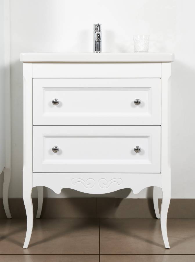 Тумба под раковину Creto Viva White 85 Тумба под раковину Creto Viva White 85