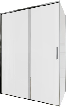 Душевой уголок Aquanet Pleasure Evo 140x80 AE65-140x80-CT профиль хром, прозрачное стекло