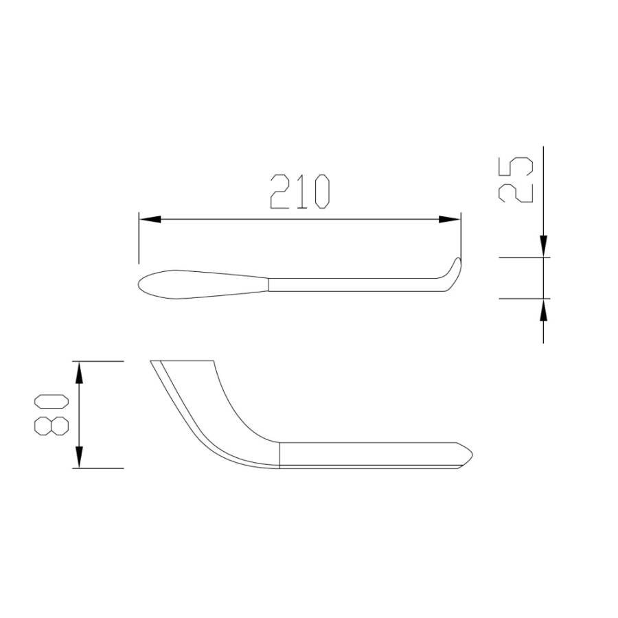 Бумагодержатель ABBER Nord AA1531 хром Бумагодержатель ABBER Nord AA1531 хром