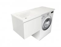 Тумба подвесная под умывальник Dallas Luxe 1050х482 1 ящик (ШхГхВ) 408х476х430 Тумба подвесная под умывальник Dallas Luxe 1050х482 1 ящик (ШхГхВ) 408х476х430