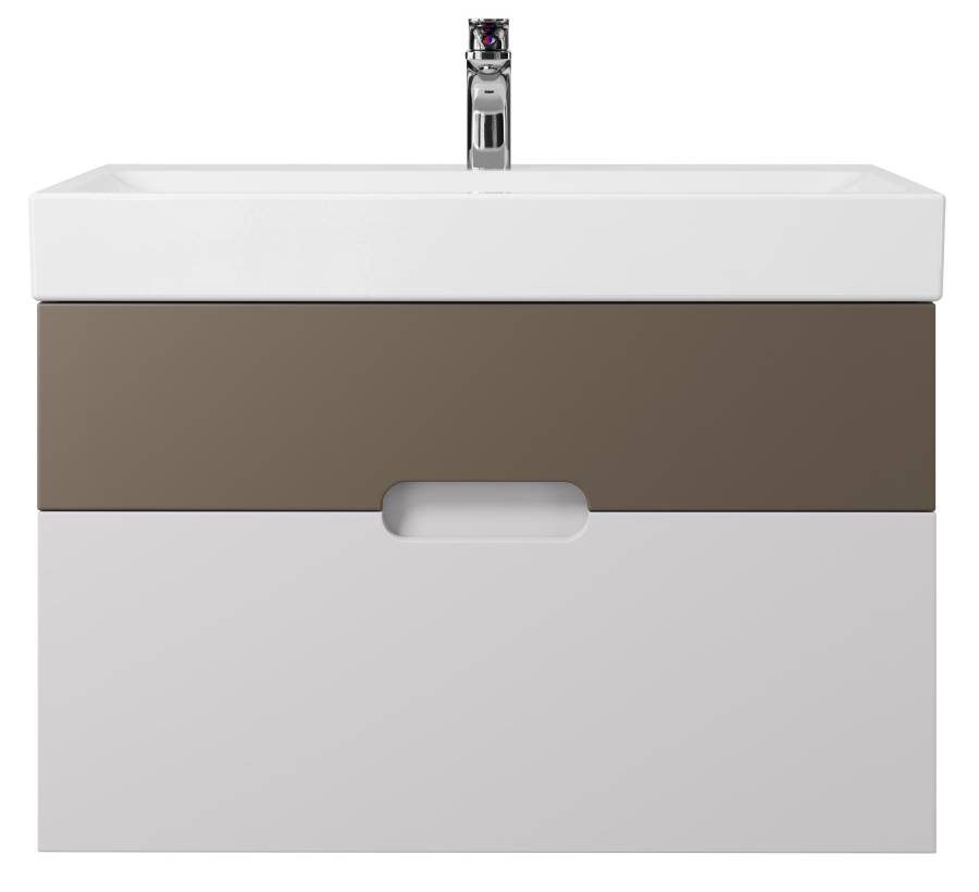 Тумба под раковину Creto Malibu Capuchino Soft 80 Тумба под раковину Creto Malibu Capuchino Soft 80