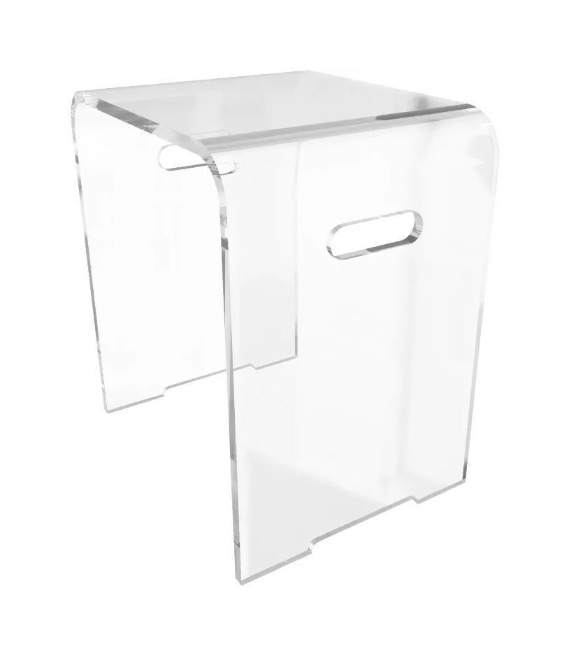 Стульчик для ванны "Nuvo" прозрачный Стульчик для ванны "Nuvo" прозрачный