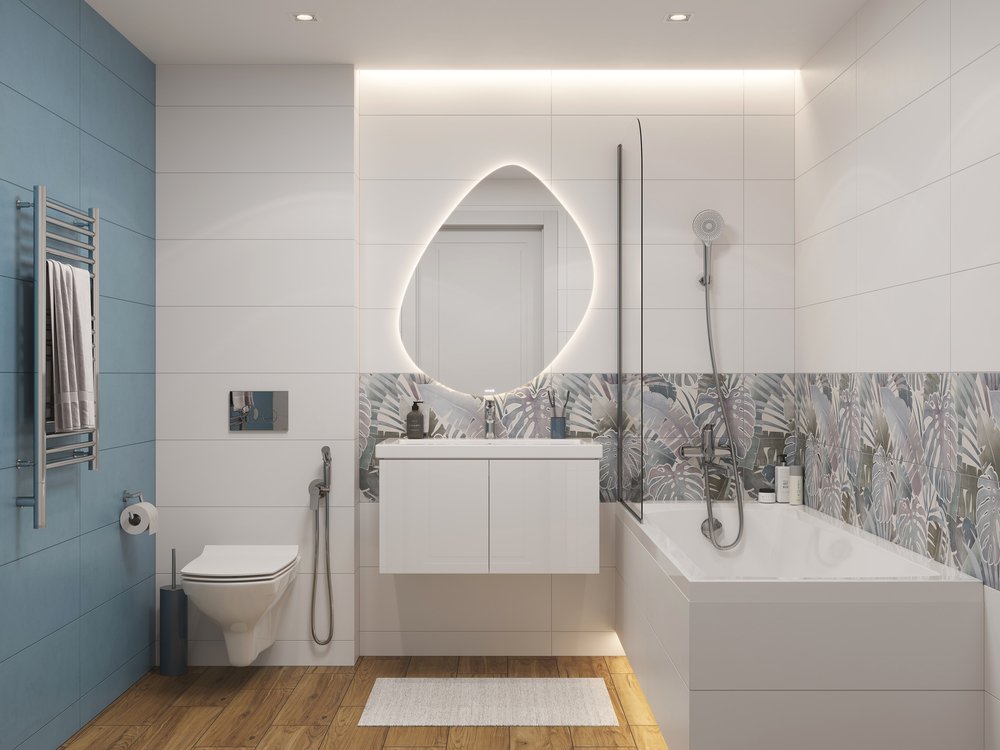 Смеситель для ванны FLAVIS с длинным изливом Смеситель для ванны FLAVIS с длинным изливом