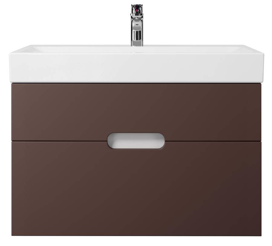Тумба под раковину Creto Malibu Chocolate 80 Тумба под раковину Creto Malibu Chocolate 80
