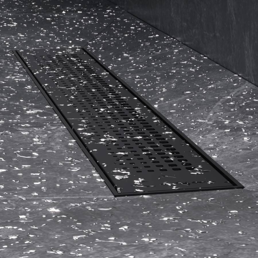 W02SC-P11-050-01BM PrimeFlow Трап для душа линейный универс затвор Cut Gradient 50см цвет черн мат W02SC-P11-050-01BM PrimeFlow Трап для душа линейный универс затвор Cut Gradient 50см цвет черн мат