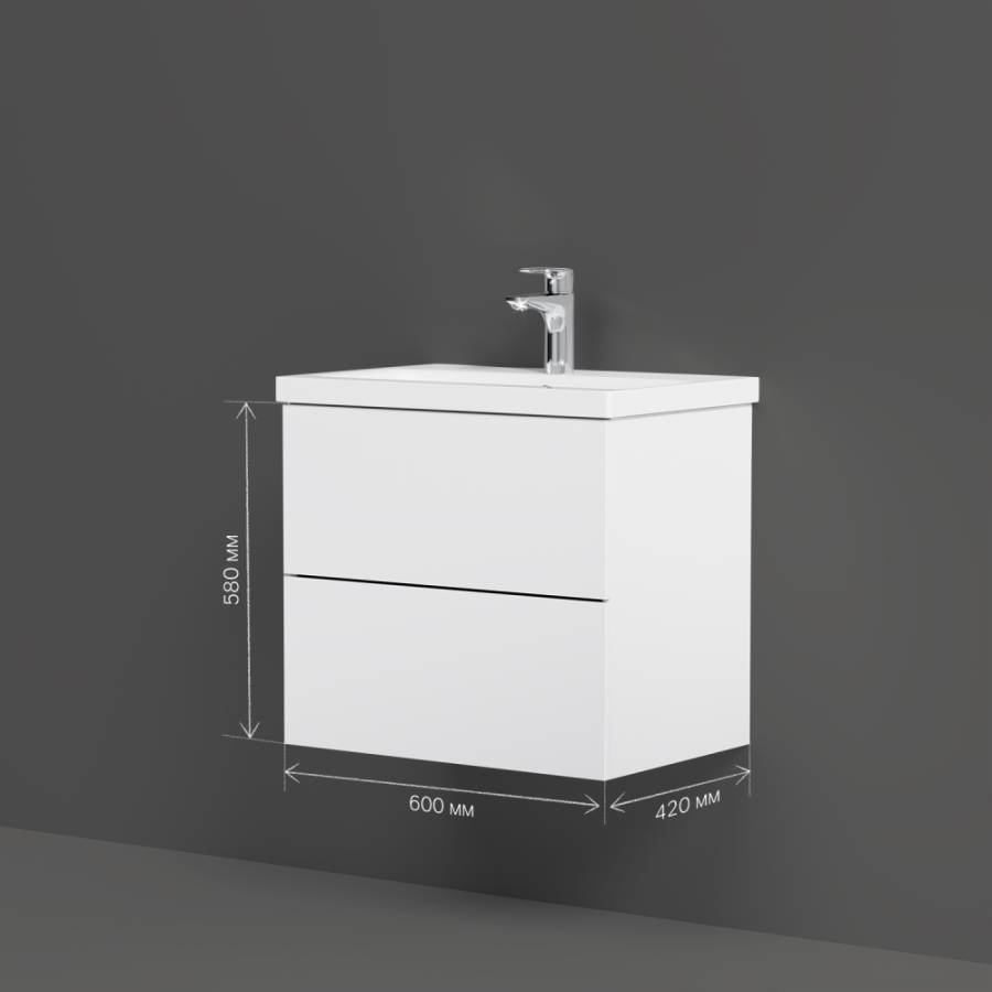 База под раковину подвесная M90FHX06022WG База под раковину подвесная M90FHX06022WG