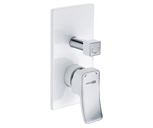 Aller 10641WHITE Смеситель для ванны и душа Wasserkraft Aller 10641WHITE Смеситель для ванны и душа Wasserkraft