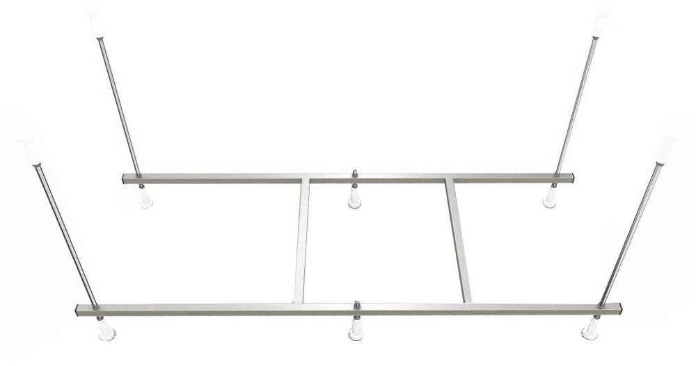 Сборный каркас к ванне Ника 170см (шпильки) Сборный каркас к ванне Ника 170см (шпильки)