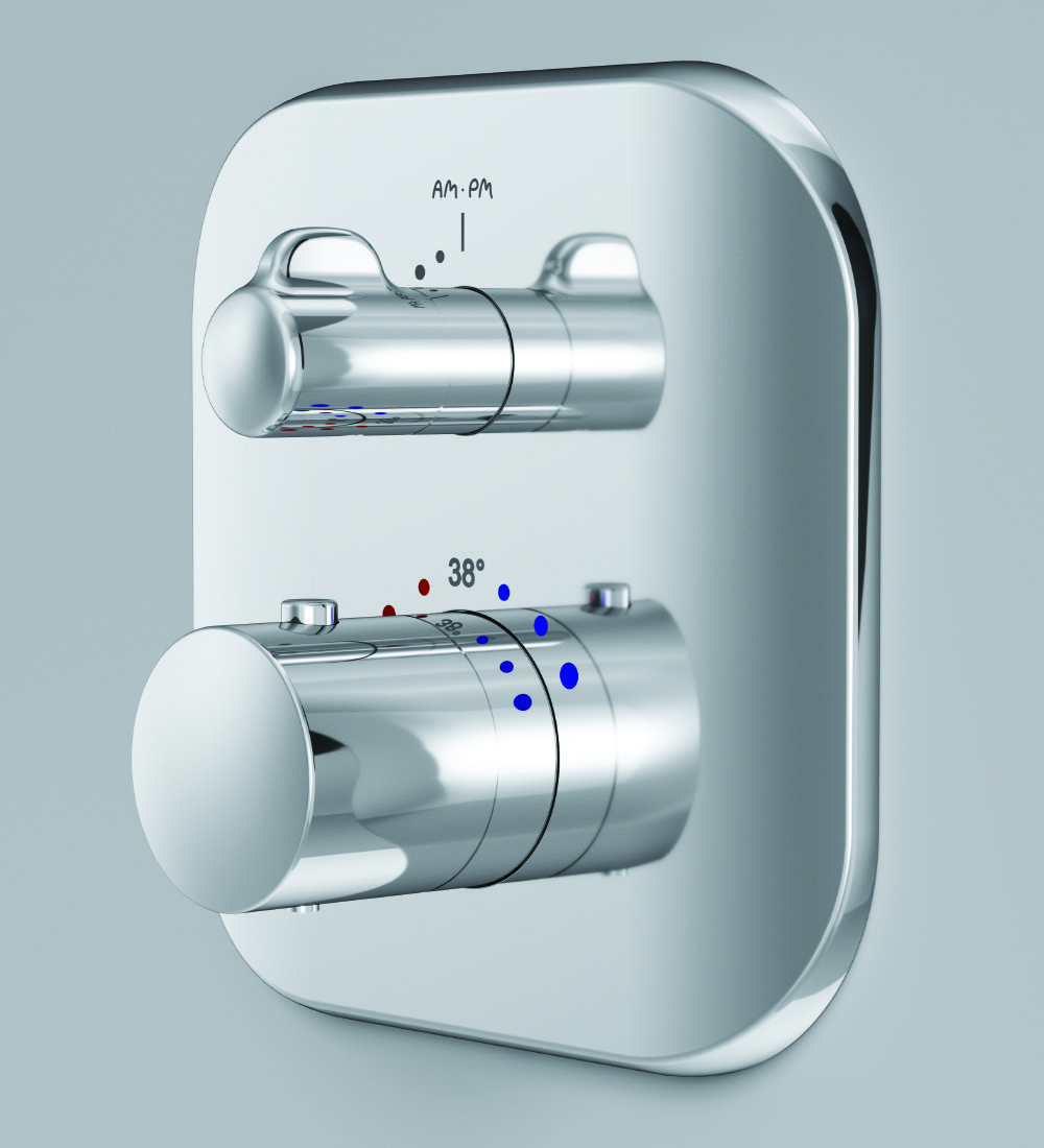 Смеситель Для душа с термостатом, монтируемый в стену F3075600 Sensation Смеситель Для душа с термостатом, монтируемый в стену F3075600 Sensation