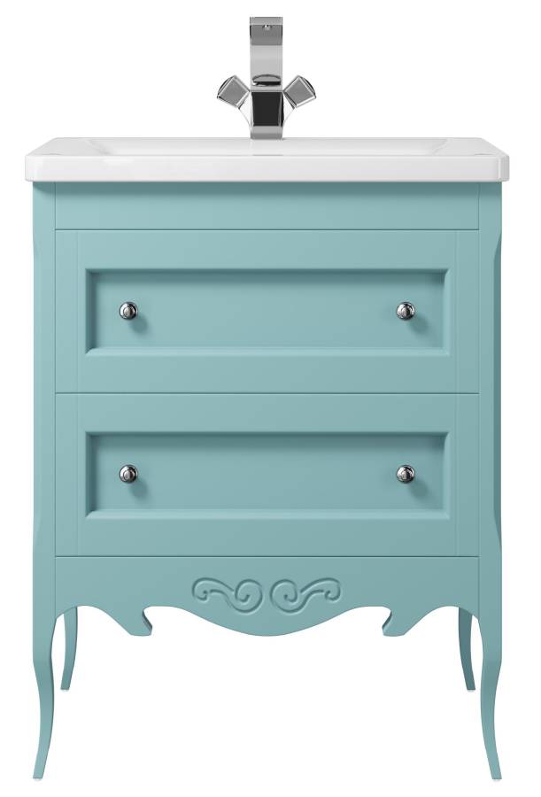 Тумба под раковину Creto Viva Blue 66 Тумба под раковину Creto Viva Blue 66