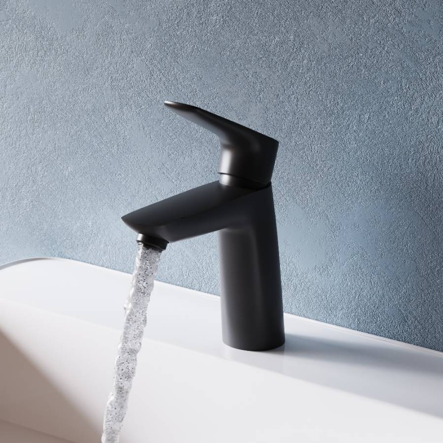 D40102122 Prime Смеситель для умывальника, черный D40102122 Prime Смеситель для умывальника, черный