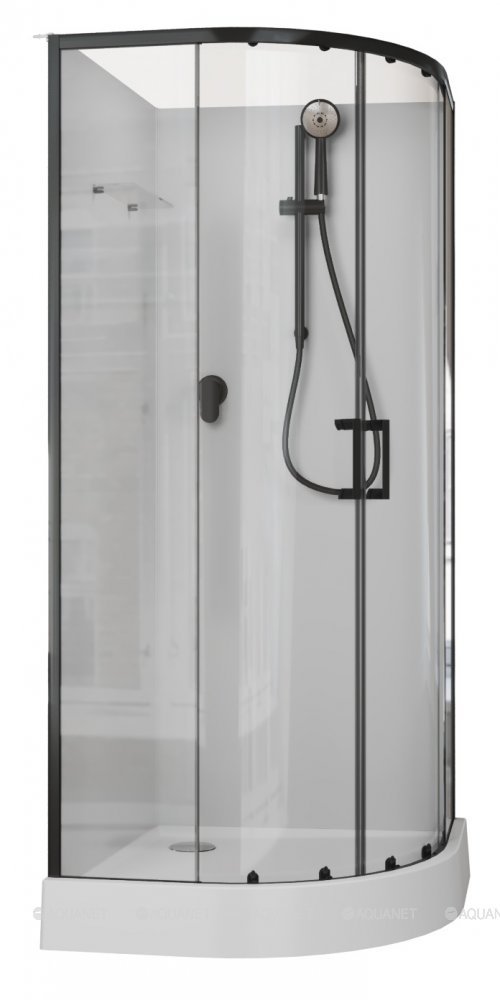 Душевая кабина Aquanet Passion EVO R Black 80x80 Душевая кабина Aquanet Passion EVO R Black 80x80