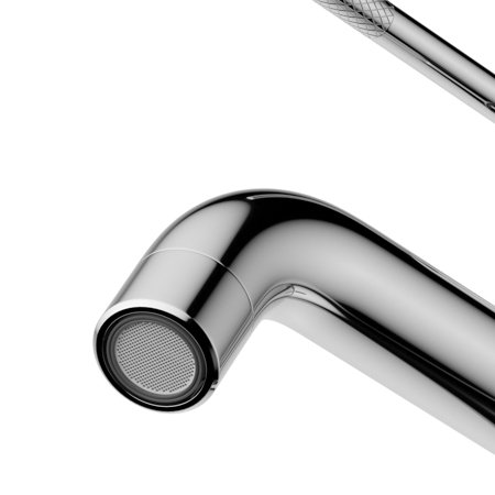 RELAX-LS1-01-W0 Смеситель для раковины однорычажный без донного клапана, хром RELAX-LS1-01-W0 Смеситель для раковины однорычажный без донного клапана, хром